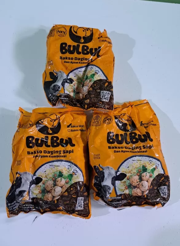 Bakso bulbul kecil isi 50